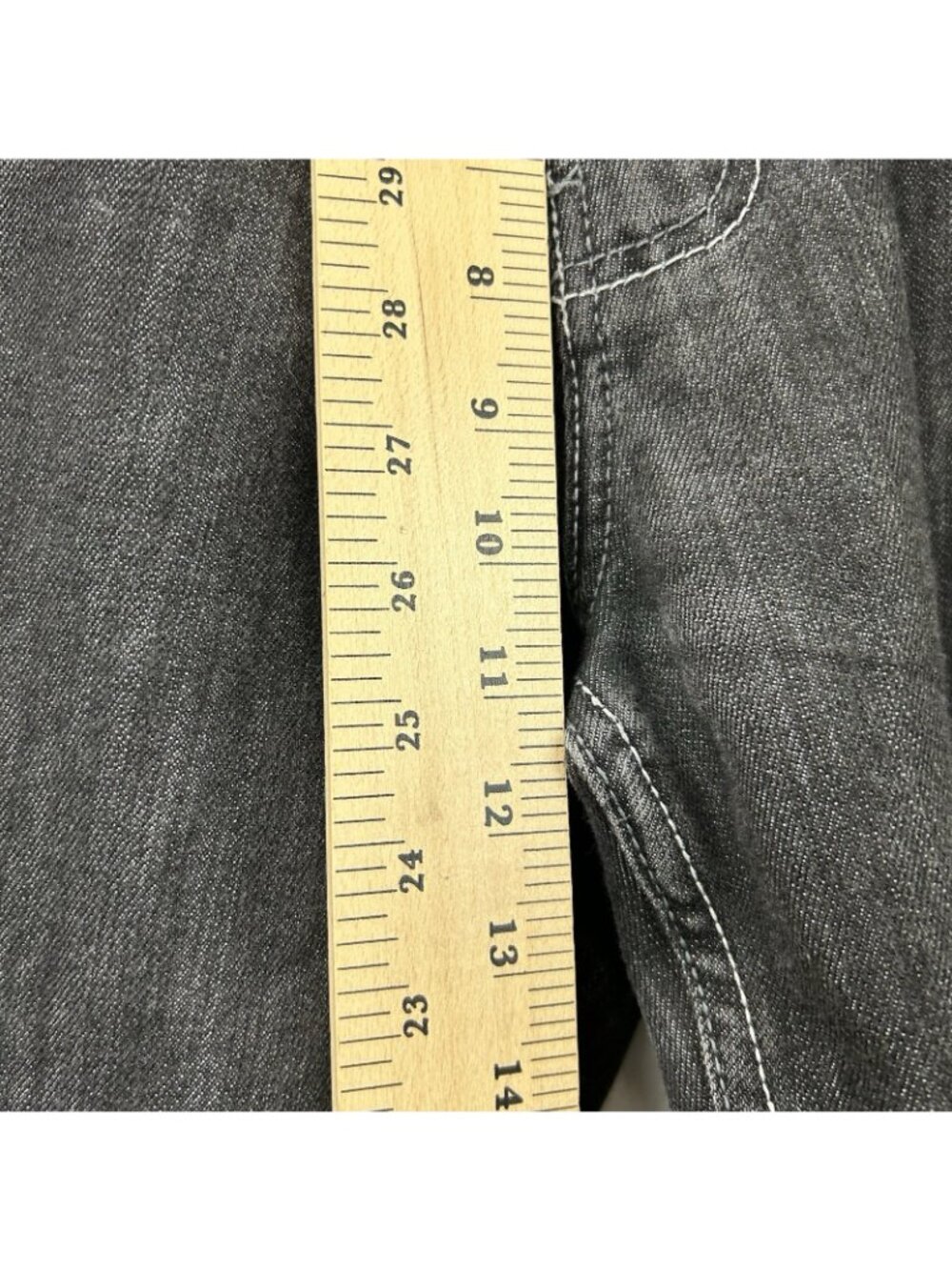 Southpole Jeans 36x32 Black Denim Baggy Wide Leg Relaxed Y2K Skater Hip Hop - Picture 4 of 16